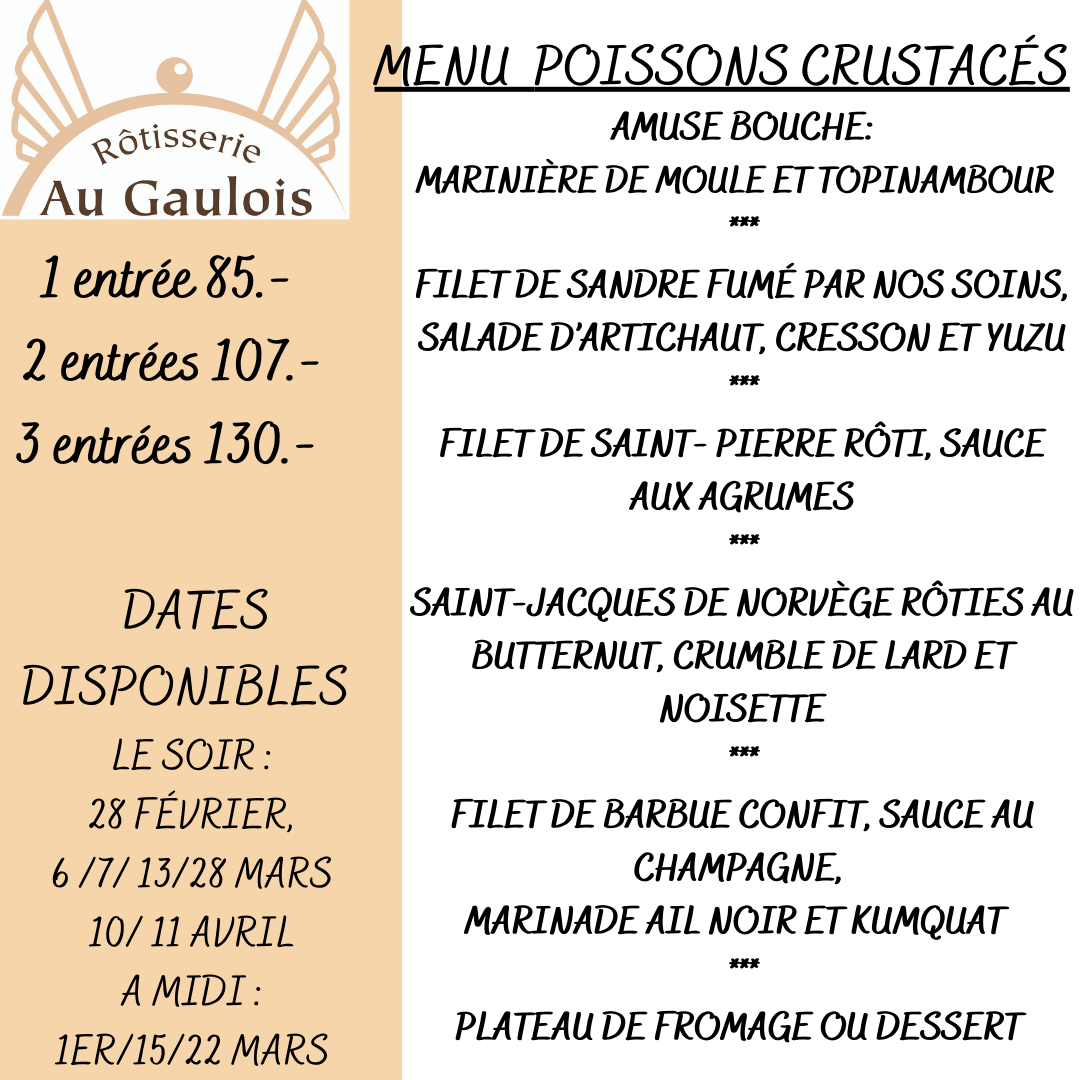menu poisson février 2026 